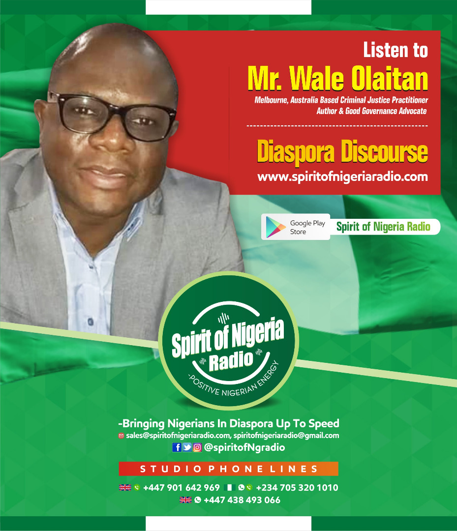 INTERVIEW WITH MR WALE OLAITAN