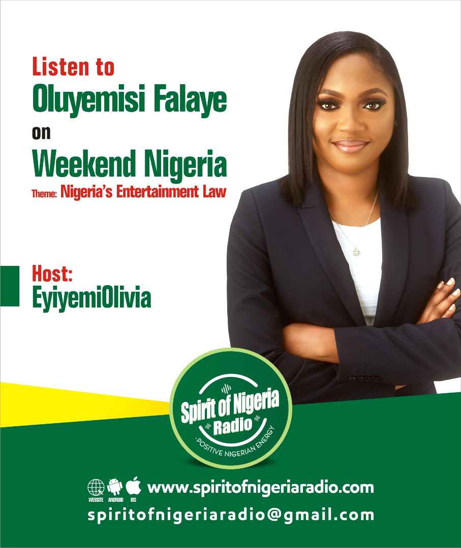 OLUYEMI FALEYE ON WEEKEND NIGERIA