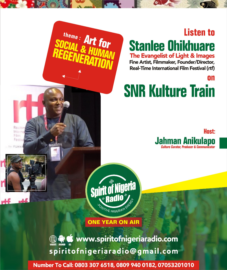 LISTEN TO STANLEY OHIKHUARE ON SNR KULTURE TRAIN